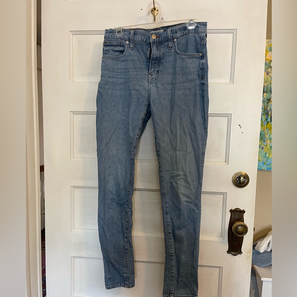 Madewell skinny jeans medium wash